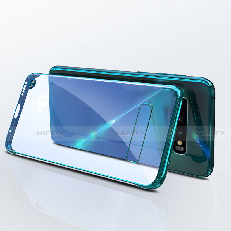 Carcasa Dura Cristal Plastico Funda Rigida Transparente S02 para Samsung Galaxy S10 Plus