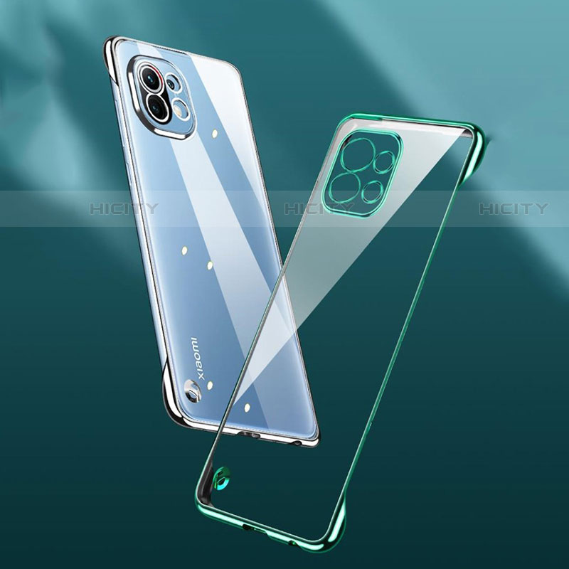 Carcasa Dura Cristal Plastico Funda Rigida Transparente S02 para Xiaomi Mi 11 5G