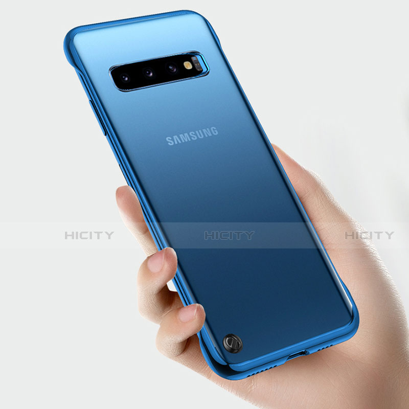 Carcasa Dura Cristal Plastico Funda Rigida Transparente S03 para Samsung Galaxy S10 Plus
