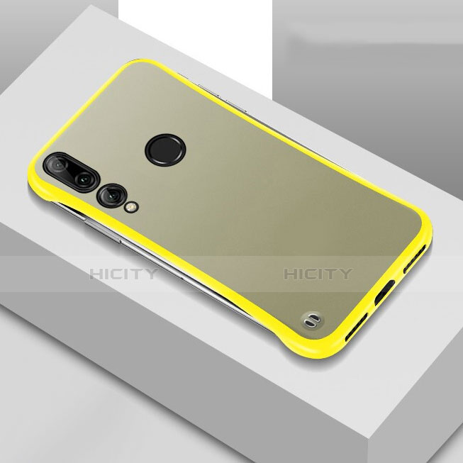 Carcasa Dura Cristal Plastico Funda Rigida Transparente S04 para Huawei Honor 20 Lite Amarillo