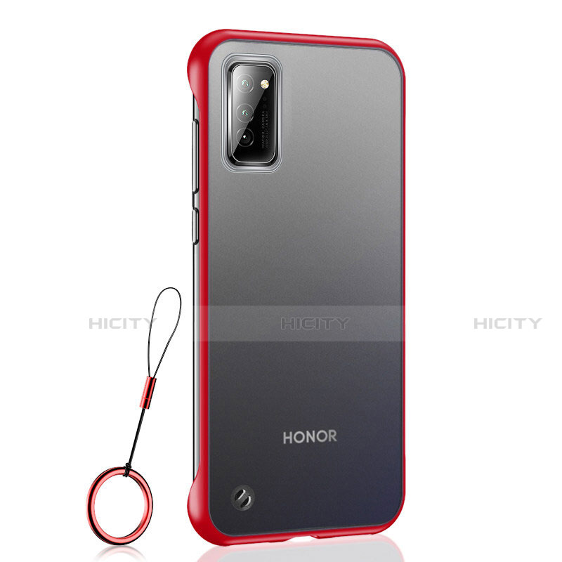 Carcasa Dura Cristal Plastico Funda Rigida Transparente S04 para Huawei Honor View 30 5G