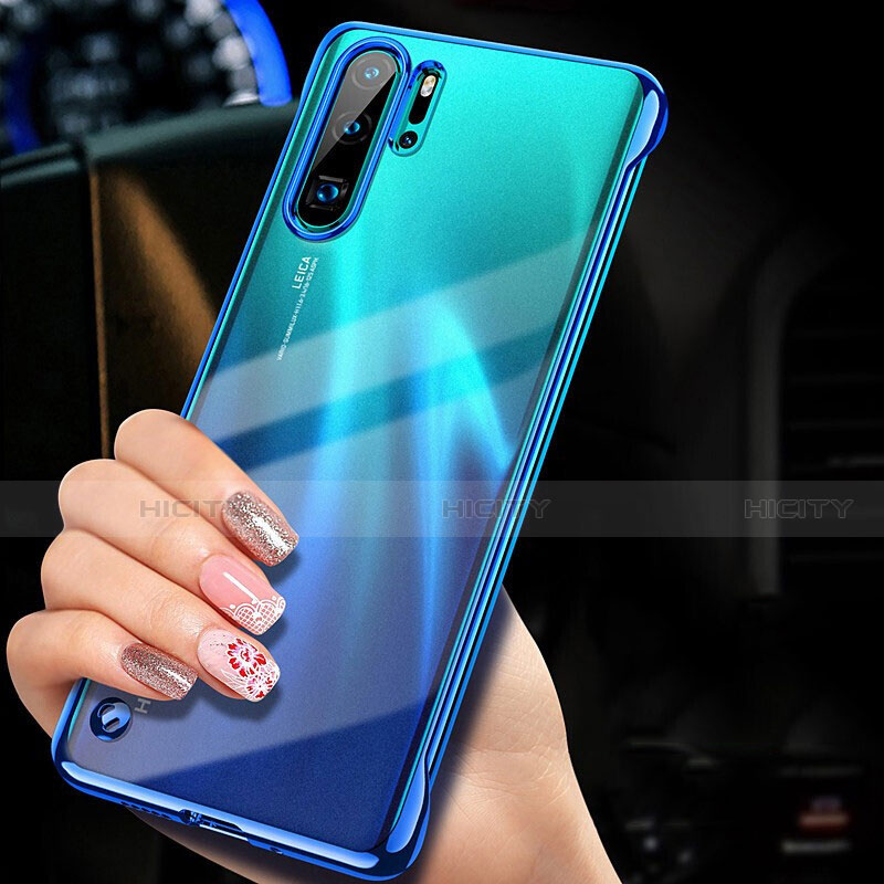 Carcasa Dura Cristal Plastico Funda Rigida Transparente S04 para Huawei P30 Pro