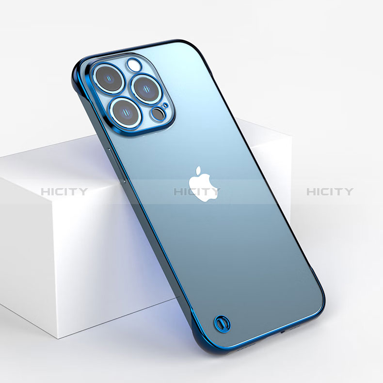 Carcasa Dura Cristal Plastico Funda Rigida Transparente WT1 para Apple iPhone 13 Pro Max