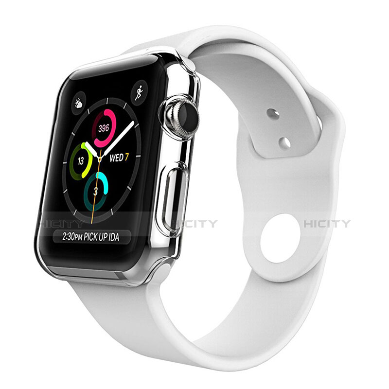 Carcasa Dura Cristal Plastico Rigida Transparente para Apple iWatch 2 42mm Claro