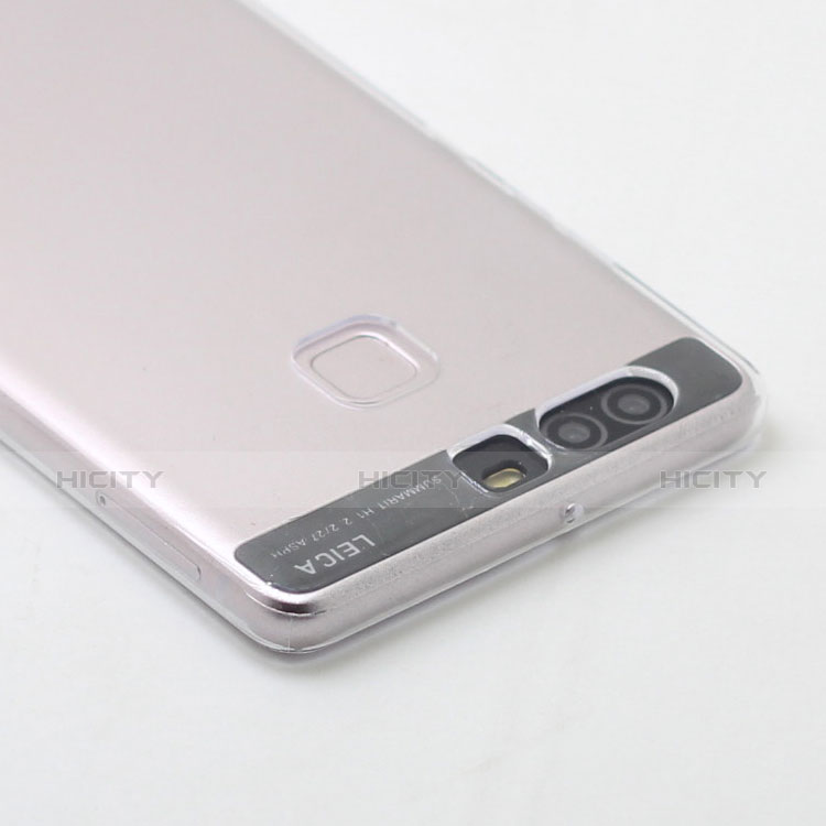 Carcasa Dura Cristal Plastico Rigida Transparente para Huawei P9 Claro