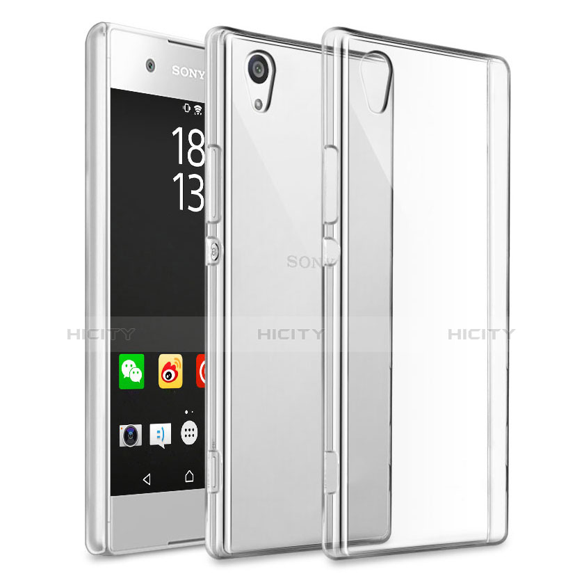 Carcasa Dura Cristal Plastico Rigida Transparente para Sony Xperia XA1 Claro