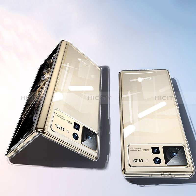 Carcasa Dura Cristal Plastico Rigida Transparente para Xiaomi Mix Fold 2 5G Claro