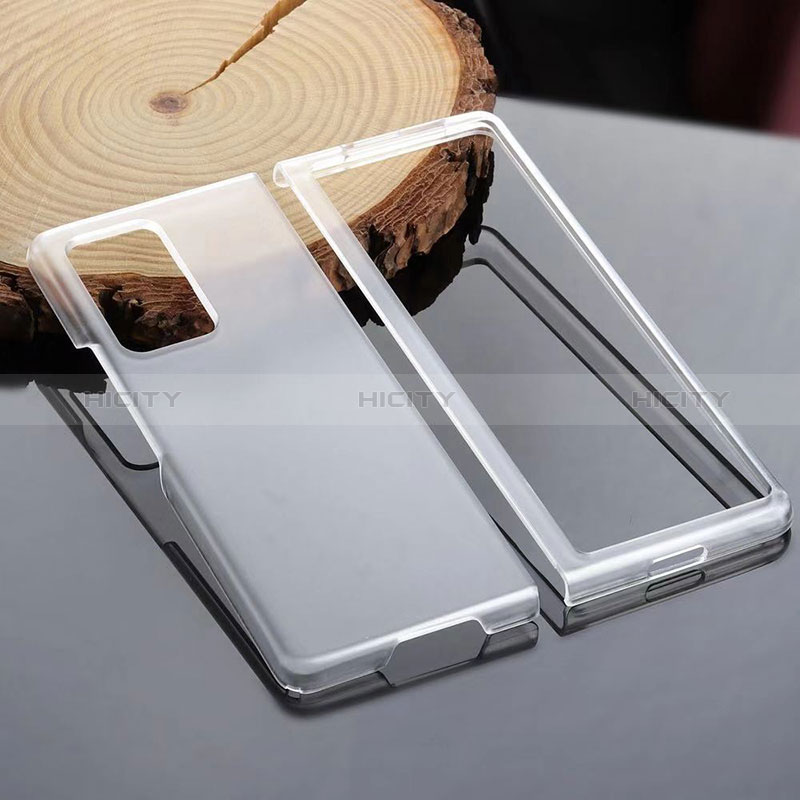 Carcasa Dura Cristal Plastico Rigida Transparente T01 para Xiaomi Mix Fold 2 5G Claro