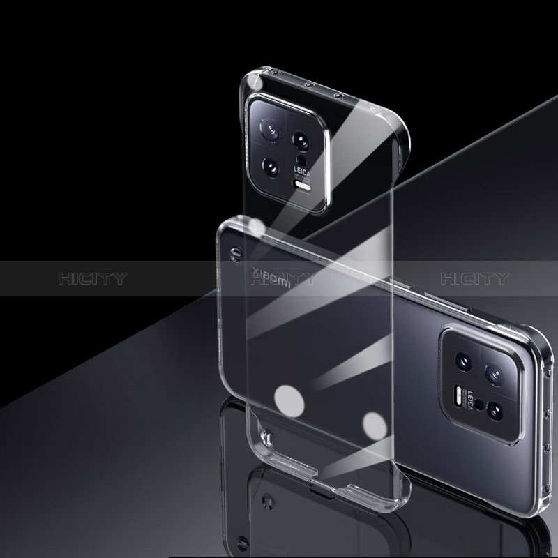 Carcasa Dura Cristal Plastico Rigida Transparente T03 para Xiaomi Mi 13 5G Claro