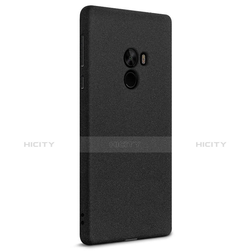 Carcasa Dura Plastico Rigida Fino Arenisca para Xiaomi Mi Mix Negro