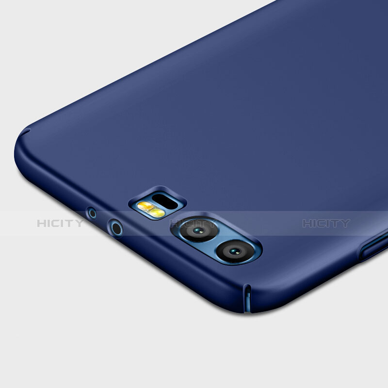 Carcasa Dura Plastico Rigida Mate con Anillo de dedo Soporte para Huawei Honor 9 Premium Azul