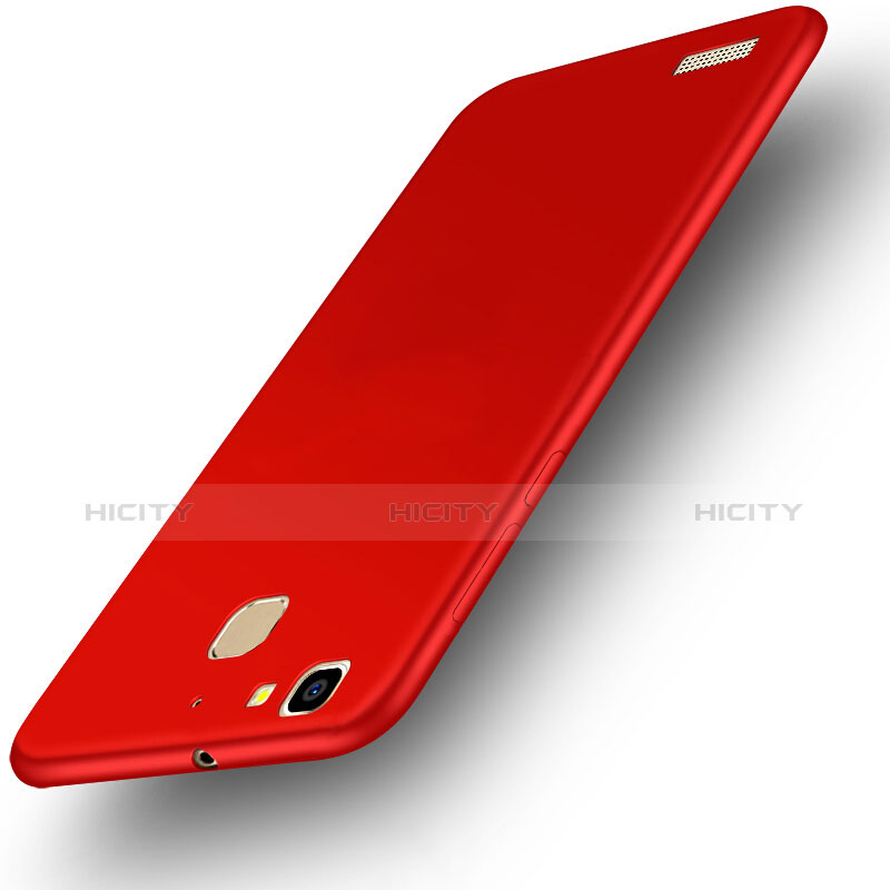 Carcasa Dura Plastico Rigida Mate M01 para Huawei G8 Mini Rojo