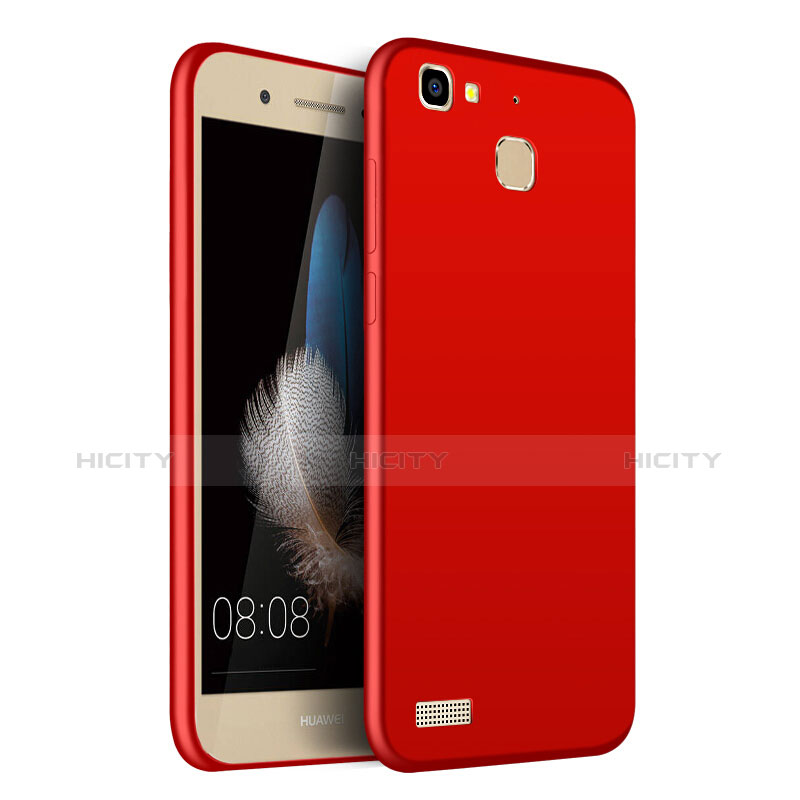 Carcasa Dura Plastico Rigida Mate M01 para Huawei G8 Mini Rojo