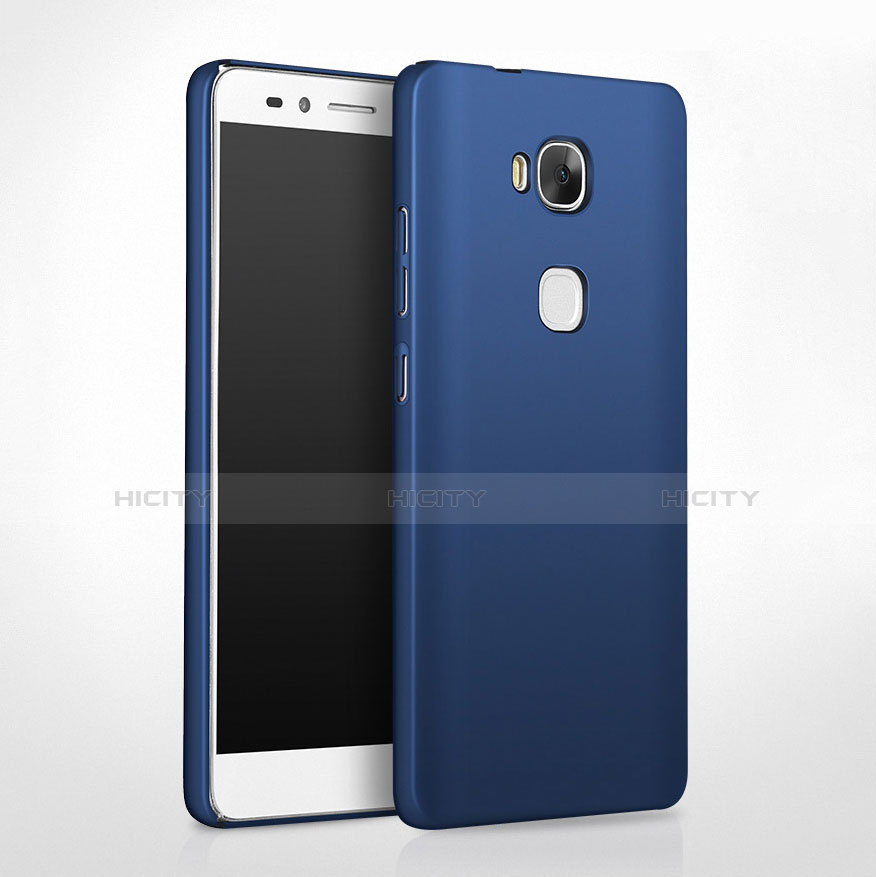 Carcasa Dura Plastico Rigida Mate M01 para Huawei GR5 Azul