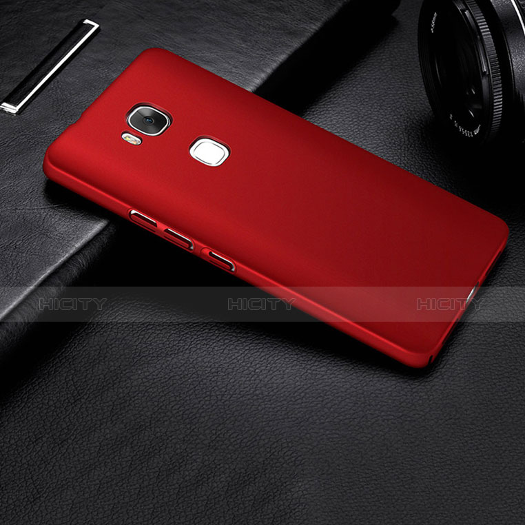 Carcasa Dura Plastico Rigida Mate M01 para Huawei Honor X5 Rojo
