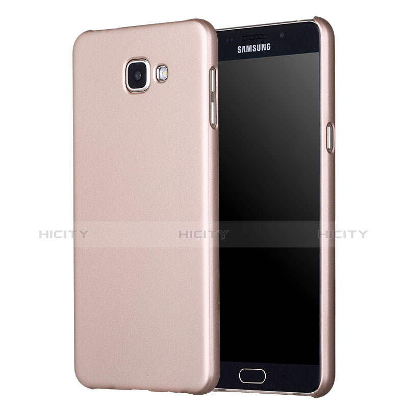 Carcasa Dura Plastico Rigida Mate M01 para Samsung Galaxy A7 (2017) A720F Oro
