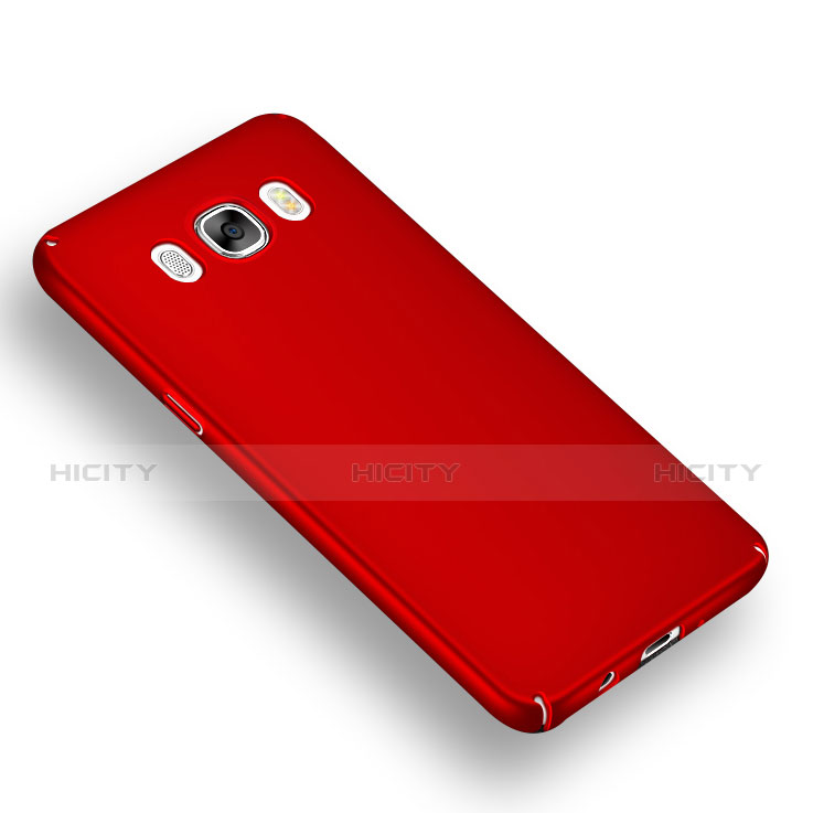 Carcasa Dura Plastico Rigida Mate M01 para Samsung Galaxy J5 (2016) J510FN J5108 Rojo