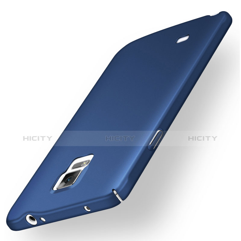 Carcasa Dura Plastico Rigida Mate M01 para Samsung Galaxy Note 4 Duos N9100 Dual SIM Azul