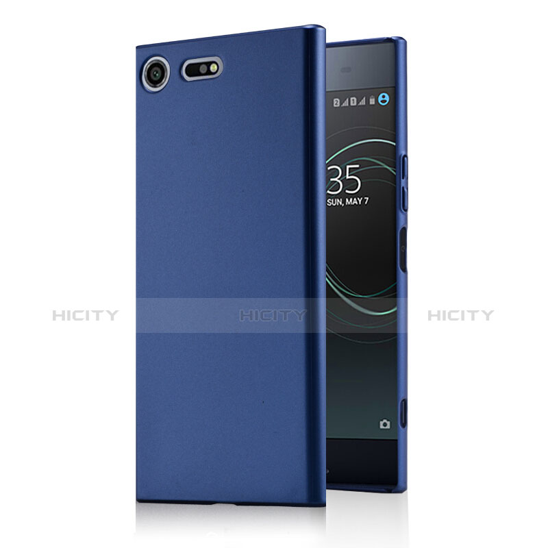 Carcasa Dura Plastico Rigida Mate M01 para Sony Xperia XZ Premium Azul