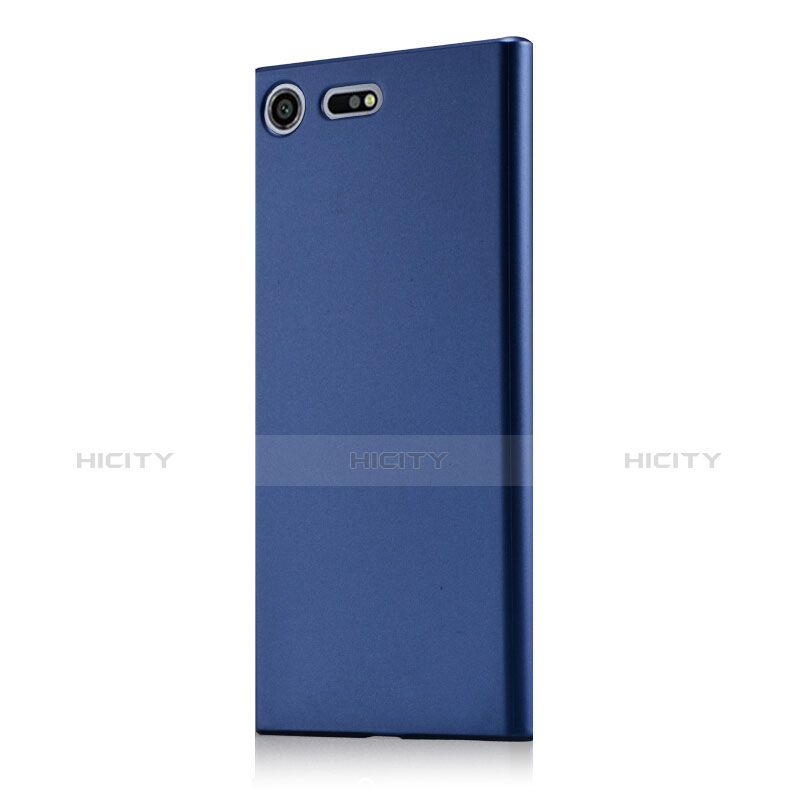 Carcasa Dura Plastico Rigida Mate M01 para Sony Xperia XZ Premium Azul