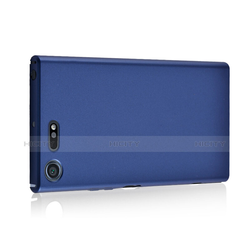 Carcasa Dura Plastico Rigida Mate M01 para Sony Xperia XZ Premium Azul