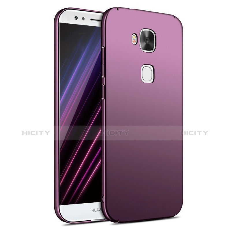 Carcasa Dura Plastico Rigida Mate M02 para Huawei GX8 Morado