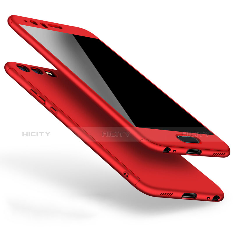 Carcasa Dura Plastico Rigida Mate M02 para Huawei P10 Rojo