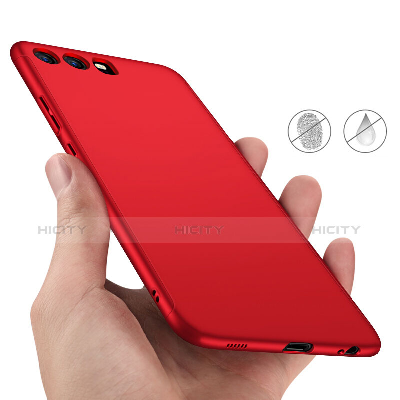 Carcasa Dura Plastico Rigida Mate M02 para Huawei P10 Rojo