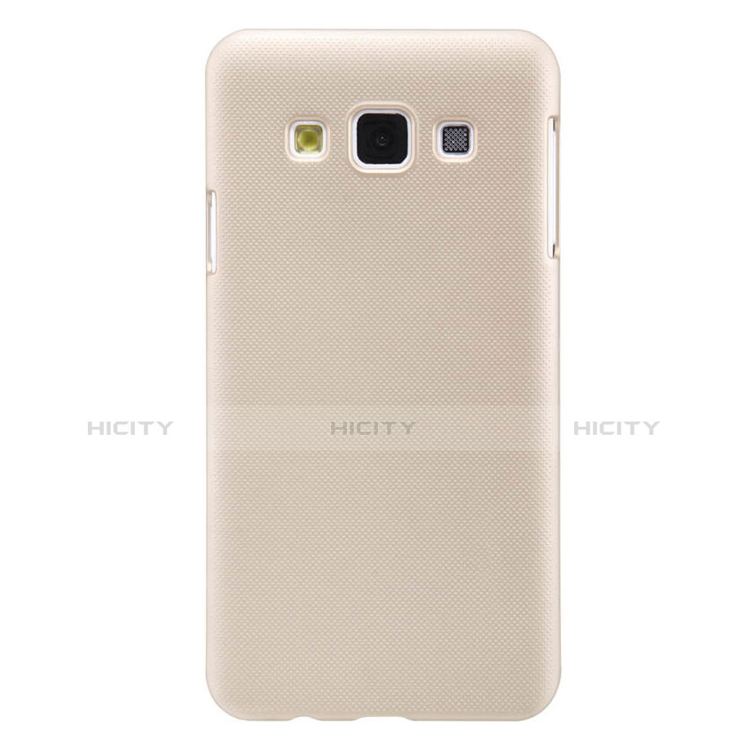 Carcasa Dura Plastico Rigida Mate M02 para Samsung Galaxy A3 SM-300F Oro