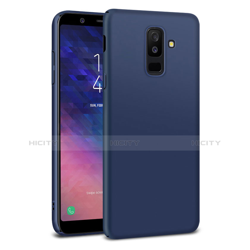 Carcasa Dura Plastico Rigida Mate M02 para Samsung Galaxy A6 Plus (2018) Azul