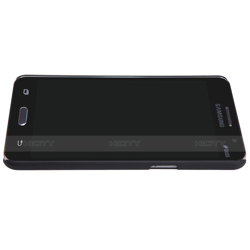 Carcasa Dura Plastico Rigida Mate M02 para Samsung Galaxy Grand Prime SM-G530H Negro