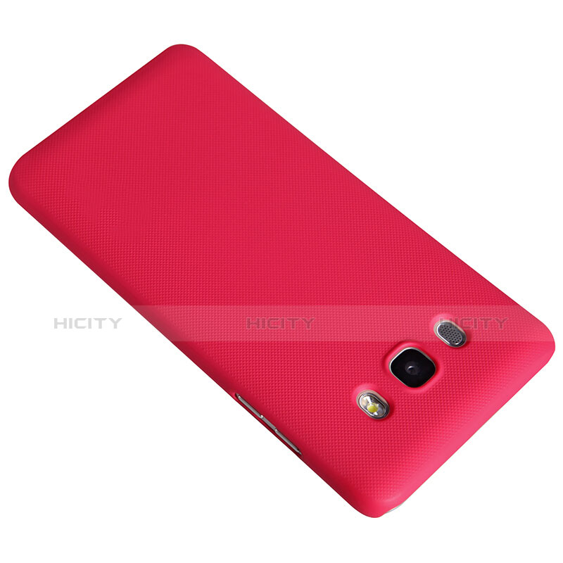 Carcasa Dura Plastico Rigida Mate M02 para Samsung Galaxy J5 (2016) J510FN J5108 Rojo