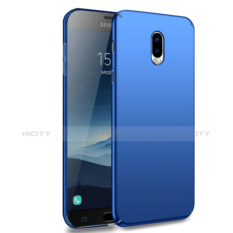 Carcasa Dura Plastico Rigida Mate M02 para Samsung Galaxy J7 Plus Azul