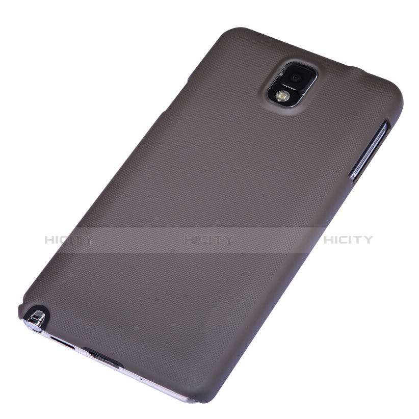 Carcasa Dura Plastico Rigida Mate M02 para Samsung Galaxy Note 3 N9000 Marron