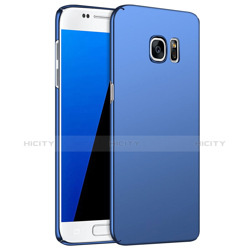 Carcasa Dura Plastico Rigida Mate M02 para Samsung Galaxy S7 G930F G930FD Azul