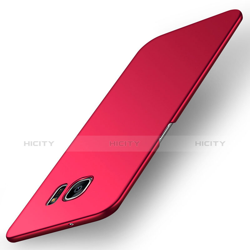 Carcasa Dura Plastico Rigida Mate M02 para Samsung Galaxy S7 G930F G930FD Rojo