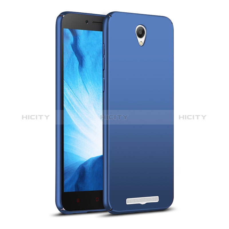 Carcasa Dura Plastico Rigida Mate M02 para Xiaomi Redmi Note 2 Azul