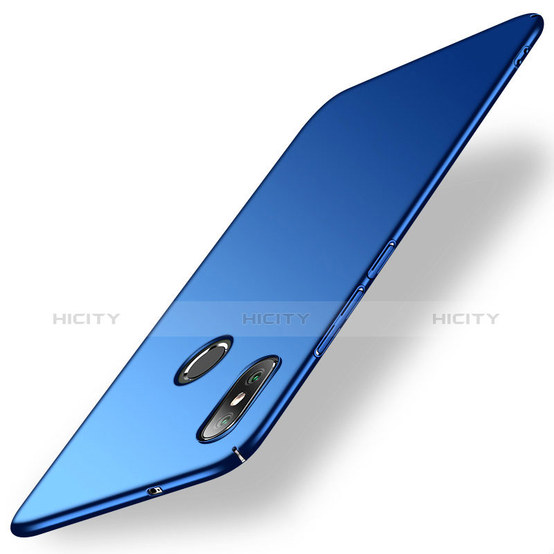 Carcasa Dura Plastico Rigida Mate M02 para Xiaomi Redmi Note 5 AI Dual Camera Azul