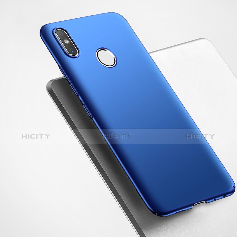 Carcasa Dura Plastico Rigida Mate M02 para Xiaomi Redmi Note 5 Pro Azul