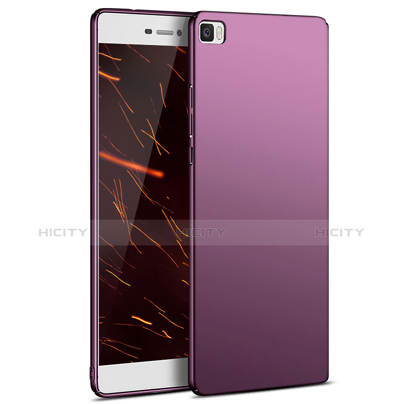 Carcasa Dura Plastico Rigida Mate M03 para Huawei P8 Lite Morado