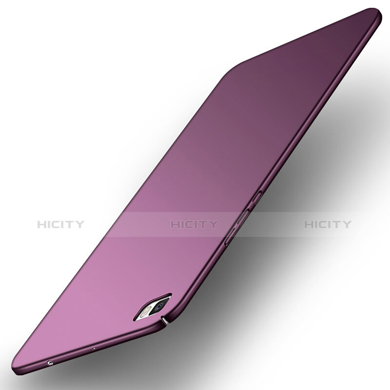 Carcasa Dura Plastico Rigida Mate M03 para Huawei P8 Lite Morado