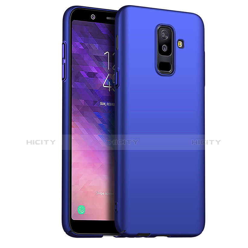 Carcasa Dura Plastico Rigida Mate M03 para Samsung Galaxy A6 Plus (2018) Azul