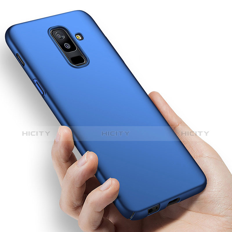 Carcasa Dura Plastico Rigida Mate M03 para Samsung Galaxy A6 Plus (2018) Azul