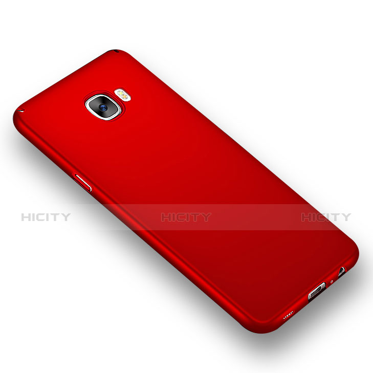 Carcasa Dura Plastico Rigida Mate M03 para Samsung Galaxy C7 SM-C7000 Rojo