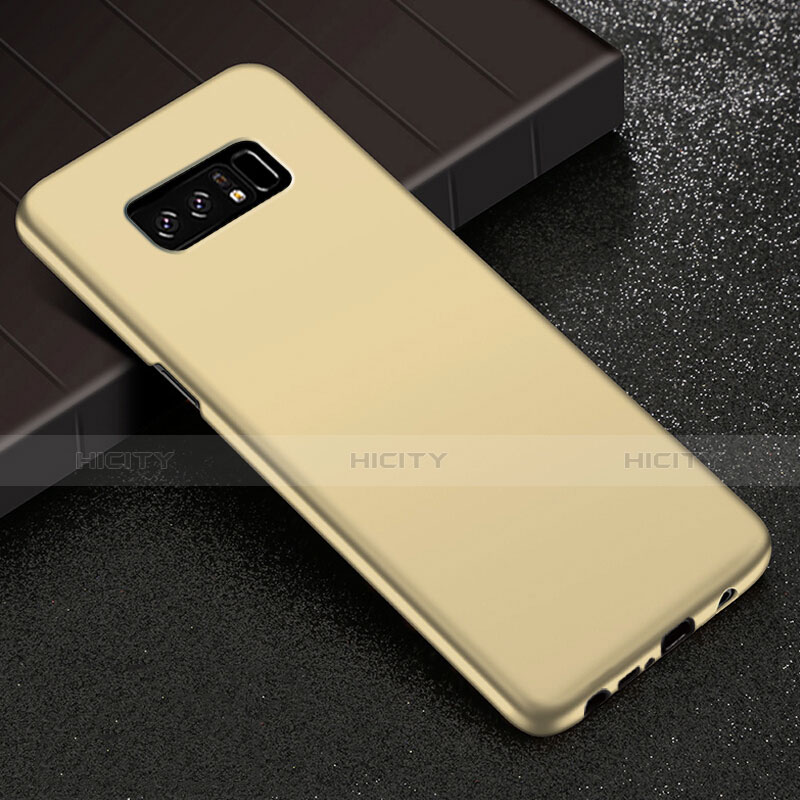 Carcasa Dura Plastico Rigida Mate M03 para Samsung Galaxy Note 8 Duos N950F Oro