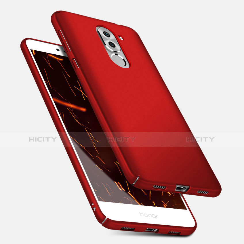 Carcasa Dura Plastico Rigida Mate M04 para Huawei Honor 6X Rojo