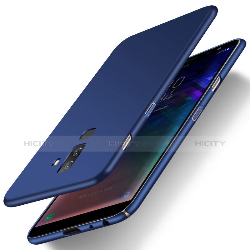 Carcasa Dura Plastico Rigida Mate M04 para Samsung Galaxy A6 Plus Azul