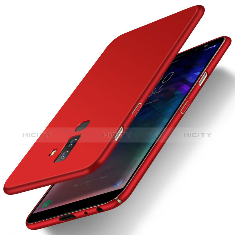 Carcasa Dura Plastico Rigida Mate M04 para Samsung Galaxy A6 Plus Rojo