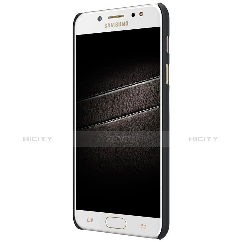 Carcasa Dura Plastico Rigida Mate M04 para Samsung Galaxy C7 (2017) Negro