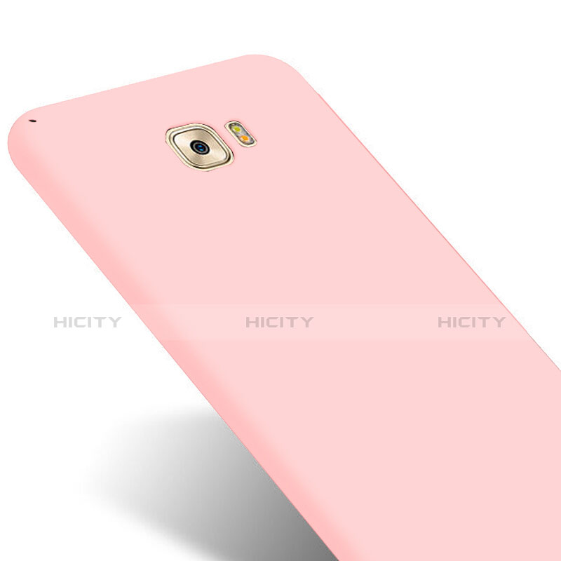 Carcasa Dura Plastico Rigida Mate M04 para Samsung Galaxy C9 Pro C9000 Rosa